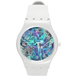 Iridescent Round Plastic Sport Watch (M)