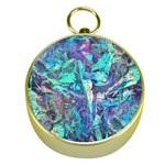 Iridescent Gold Compass