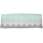 chevron teal grey Body Pillow Case Dakimakura (Two Sides)