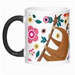 Floral Sloth  Morph Mug