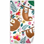 Floral Sloth  Canvas 40  x 72 