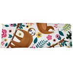 Floral Sloth  Body Pillow Case Dakimakura (Two Sides)