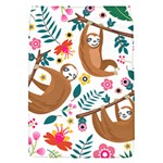 Floral Sloth  Removable Flap Cover (S)