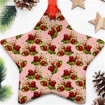 vintage strawberries Ornament (Star)