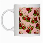 vintage strawberries White Mug