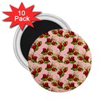 vintage strawberries 2.25  Magnet (10 pack)