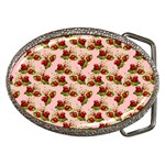 vintage strawberries Belt Buckle