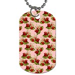 vintage strawberries Dog Tag (One Side)