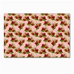 vintage strawberries Postcard 4 x 6  (Pkg of 10)