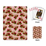 vintage strawberries Playing Cards Single Design