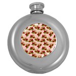 vintage strawberries Hip Flask (5 oz)