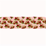 vintage strawberries Large Bar Mat