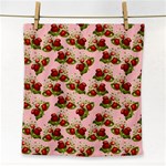 vintage strawberries Face Towel