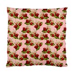 vintage strawberries Standard Cushion Case (One Side)