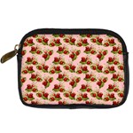 vintage strawberries Digital Camera Leather Case