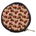 vintage strawberries Mini Makeup Bag