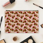 vintage strawberries Cosmetic Bag (Large)