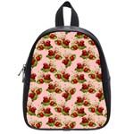 vintage strawberries School Bag (Small)