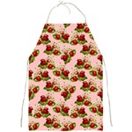 vintage strawberries Full Print Apron