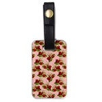 vintage strawberries Luggage Tag (one side)