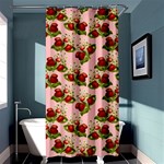 vintage strawberries Shower Curtain 36  x 72  (Stall)