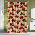 vintage strawberries Shower Curtain 48  x 72  (Small)