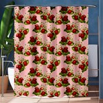 vintage strawberries Shower Curtain 60  x 72  (Medium)