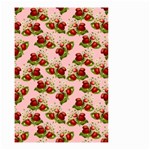 vintage strawberries Small Garden Flag (Two Sides)