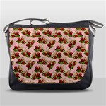 vintage strawberries Messenger Bag