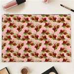 vintage strawberries Cosmetic Bag (XXL)