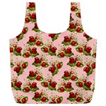 vintage strawberries Full Print Recycle Bag (XL)