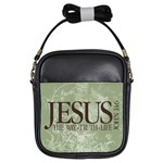 John 14 6 Jesus Way Truth Life Girls Sling Bag