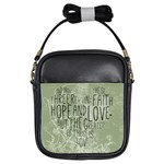 Faith hope love Girls Sling Bag