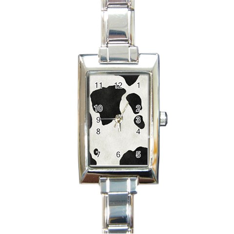 an_texture001 Rectangular Italian Charm Watch from ArtsNow.com Front