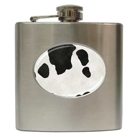 an_texture001 Hip Flask (6 oz) from ArtsNow.com Front