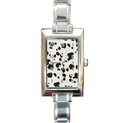 an_texture06 Rectangular Italian Charm Watch from ArtsNow.com Front