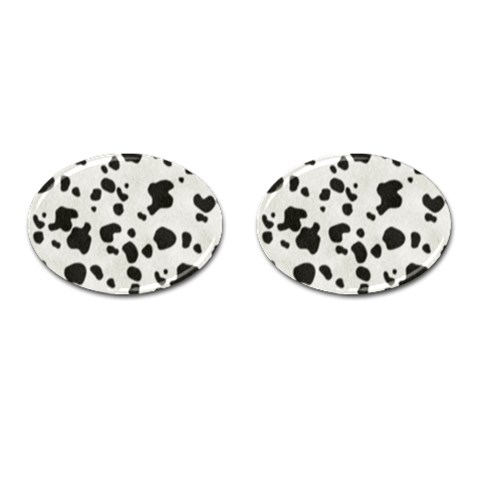 an_texture06 Cufflinks (Oval) from ArtsNow.com Front(Pair)