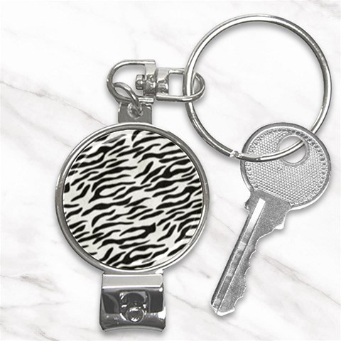 an_texture08 Nail Clippers Key Chain from ArtsNow.com Front