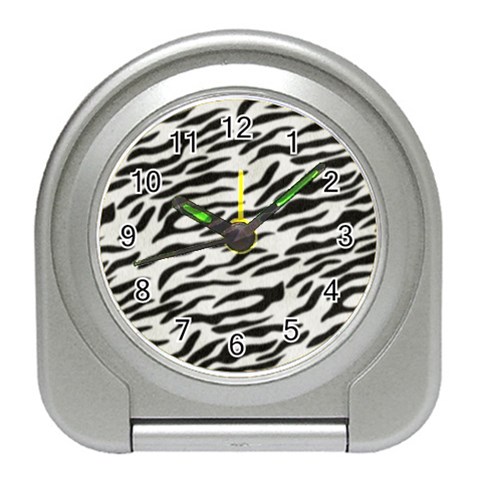 an_texture08 Travel Alarm Clock from ArtsNow.com Front