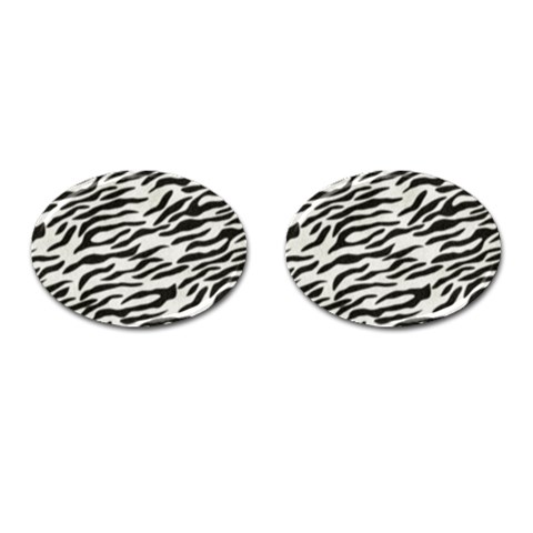 an_texture08 Cufflinks (Oval) from ArtsNow.com Front(Pair)