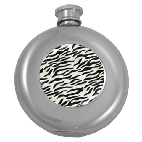 an_texture08 Hip Flask (5 oz) from ArtsNow.com Front