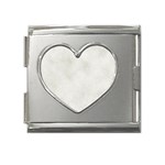 an_texture09 Mega Link Heart Italian Charm (18mm)