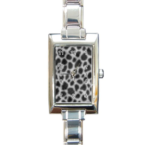 an_texture14 Rectangular Italian Charm Watch from ArtsNow.com Front