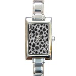 an_texture14 Rectangular Italian Charm Watch