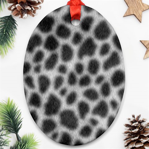 an_texture14 Ornament (Oval) from ArtsNow.com Front