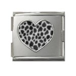 an_texture14 Mega Link Heart Italian Charm (18mm)