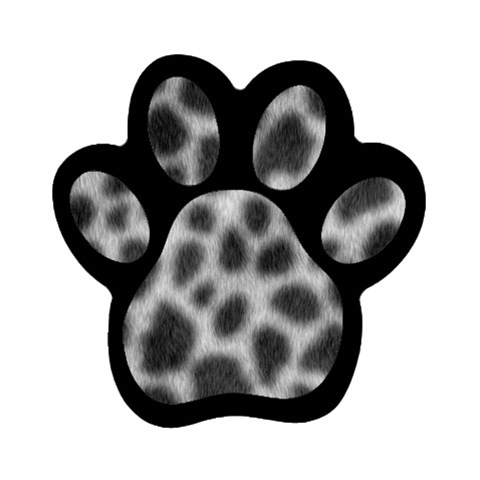 an_texture14 Magnet (Paw Print) from ArtsNow.com Front