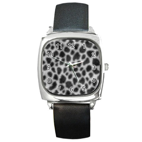 an_texture14 Square Metal Watch from ArtsNow.com Front