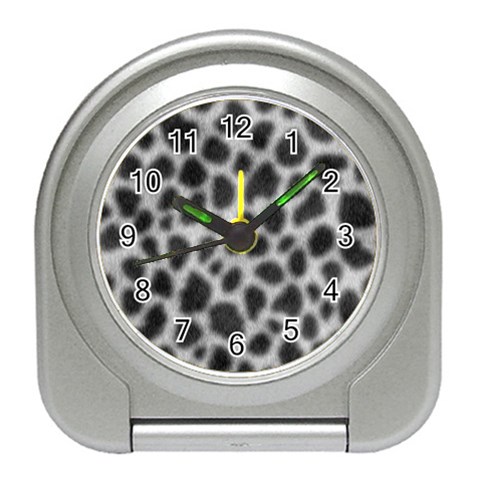 an_texture14 Travel Alarm Clock from ArtsNow.com Front