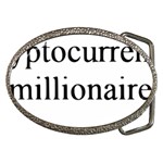 cryptocurrency millionaire Belt Buckle